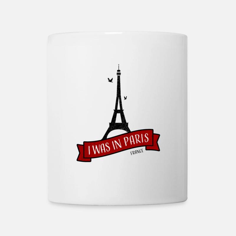 Paris I Was In Paris (I Love Paris) - Tasse - Weiß