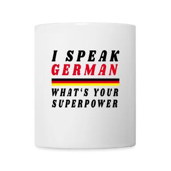 I speak German Deutschland Patriot - Mug blanc - blanc - Devant