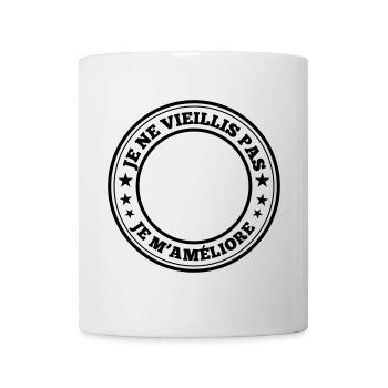 Je ne vieillis pas - Design à personnaliser - Mug blanc - blanc - Devant
