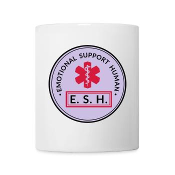 Emotional Support Human - Tasse - Weiß - Vorne