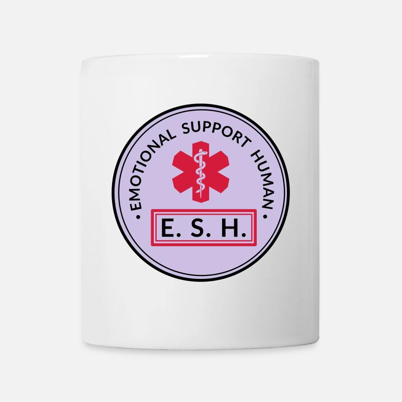 Emotional Support Human - Tasse - Weiß