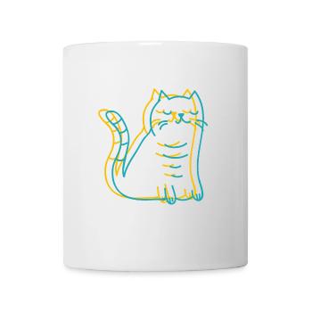 Cadeau de chat Brit Shorthair Maine Coon - Mug blanc - blanc - Devant