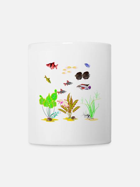 My Fish Tank 3 - Tasse - Weiß