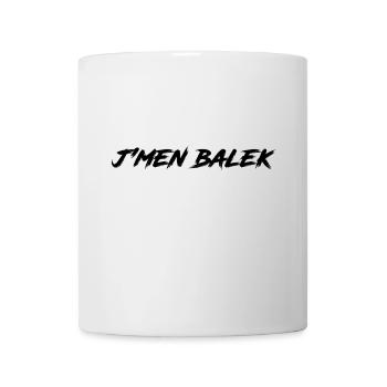 j'men balek - Mug blanc - blanc - Devant
