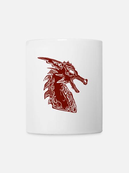 dragon - Mug - white