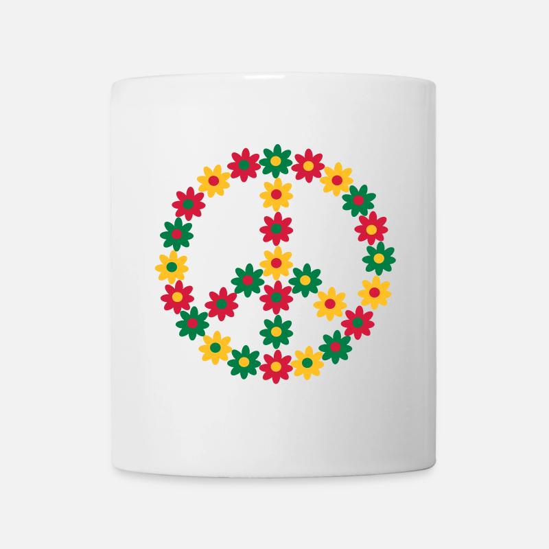 Rasta & Paix - Mug blanc - blanc