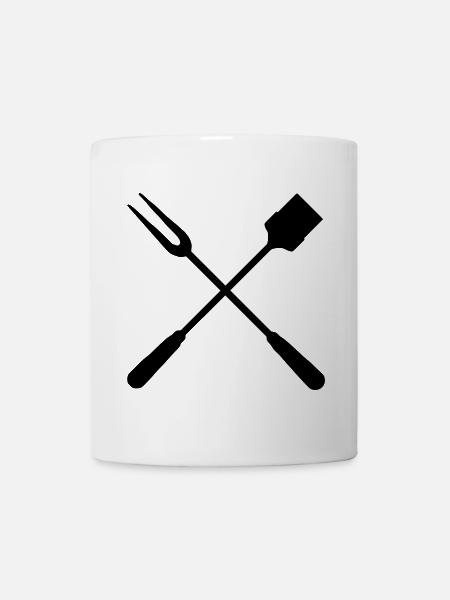 grillbesteck - Tasse - Weiß