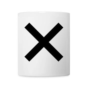 cross - Mug - white - Front