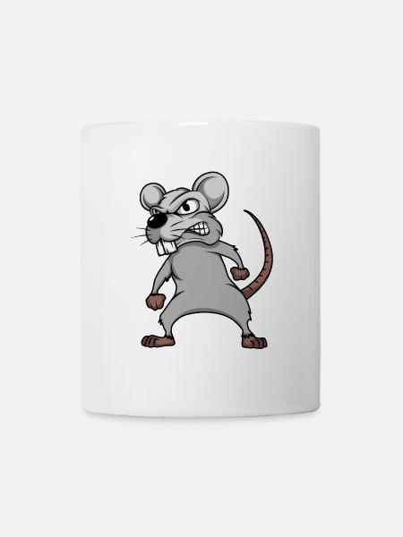 Souris souris mousi petites souris rat rongeur - Mug blanc - blanc