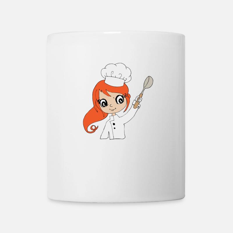 Chef cuisinier enfants - Mug blanc - blanc