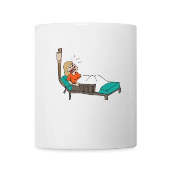 Krankenhaus Patient - Tasse - Weiß - Vorne