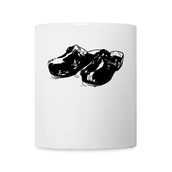 Chaussure en bois Hölzler - Mug blanc - blanc - Devant