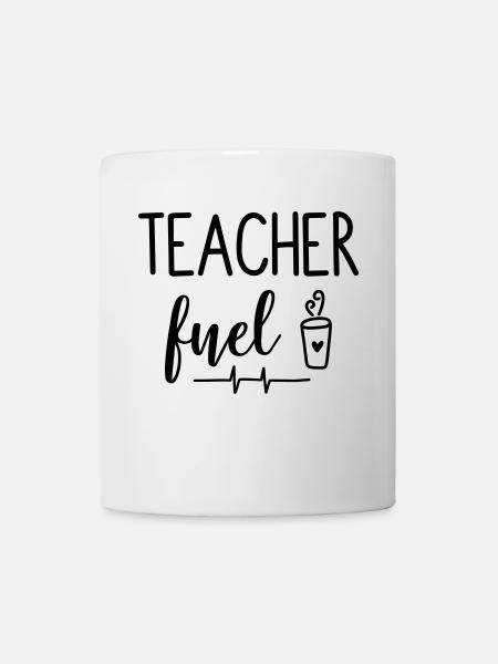 Lehrer Lehrerin Schule Kaffe Geschenk - Tasse - Weiß