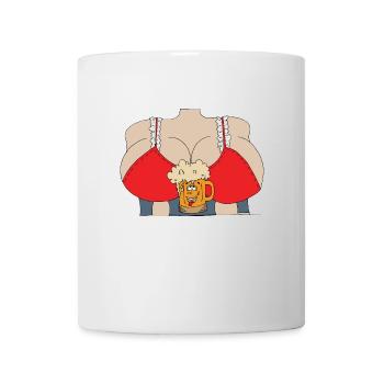 brüste - Tasse - Weiß - Vorne