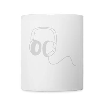 Headphones - Mug - white - Front
