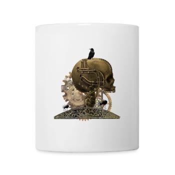 Super schrecklichen technischen Schädel - Tasse - Weiß - Vorne