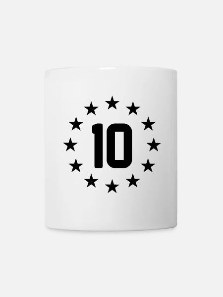 10 ans - Mug blanc - blanc
