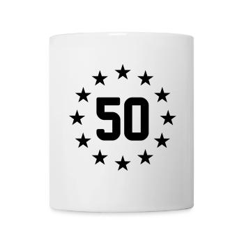 50 years - Mug - white - Front