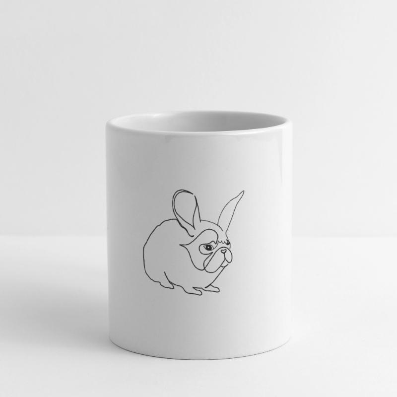 Hase oder Mops Tasse