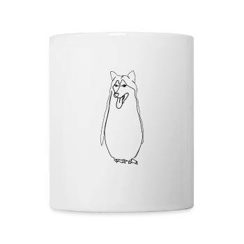Husky penguin - Mug - white - Front
