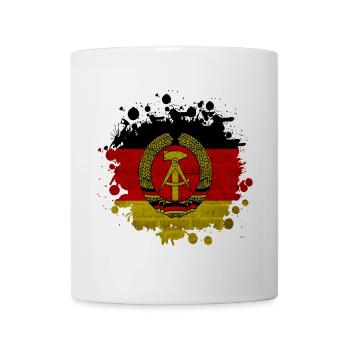 GDR Fleck Klecks / Gift Flag East Germany - Mug - white - Front