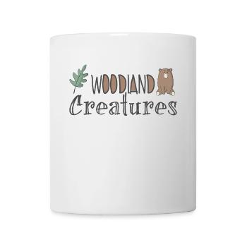 Waldbewohner Spruch Text Natur Heimat Geschenk - Tasse - Weiß - Vorne