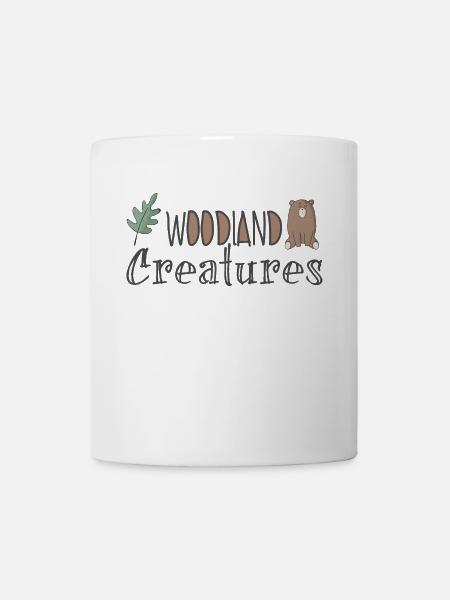 Forest dweller saying text nature home gift - Mug - white