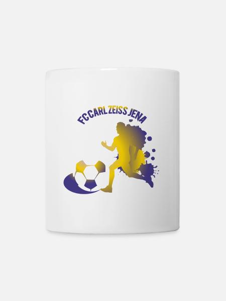 FC Carl zeiss Jena - Tasse - Weiß