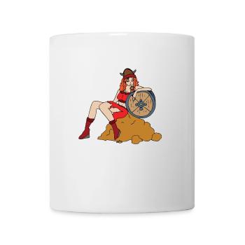 Viking Shieldmaid Vikings - Mug - white - Front