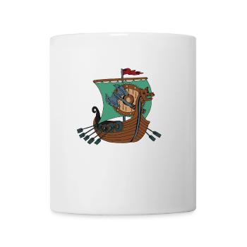 Viking ship Vikings - Mug - white - Front