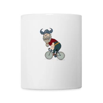 Viking cyclist - Mug - white - Front