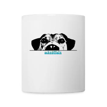 Schnüffeln - Tasse - Weiß - Vorne