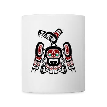 Northwest Pacific coast Kaigani Thunderbird - Mug - white - Front