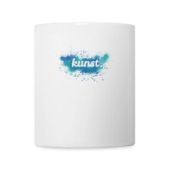 stylishes Logo mit Kunst Schriftzug Geschenk - Tasse - Weiß - Vorne
