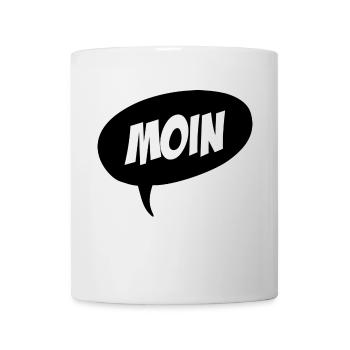 Moin - Tasse - Weiß - Vorne