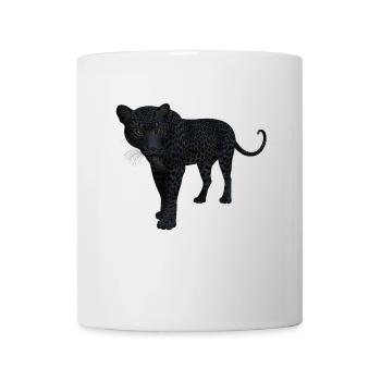 Black Panther T-Shirt - Mug - white - Front