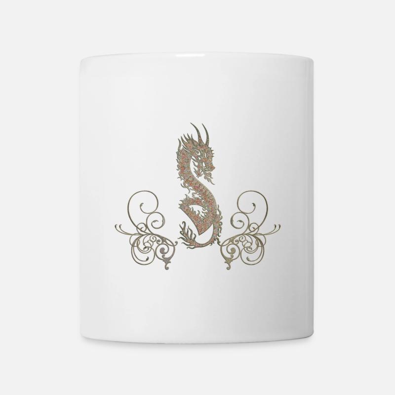Dragon chinois génial - Mug blanc - blanc