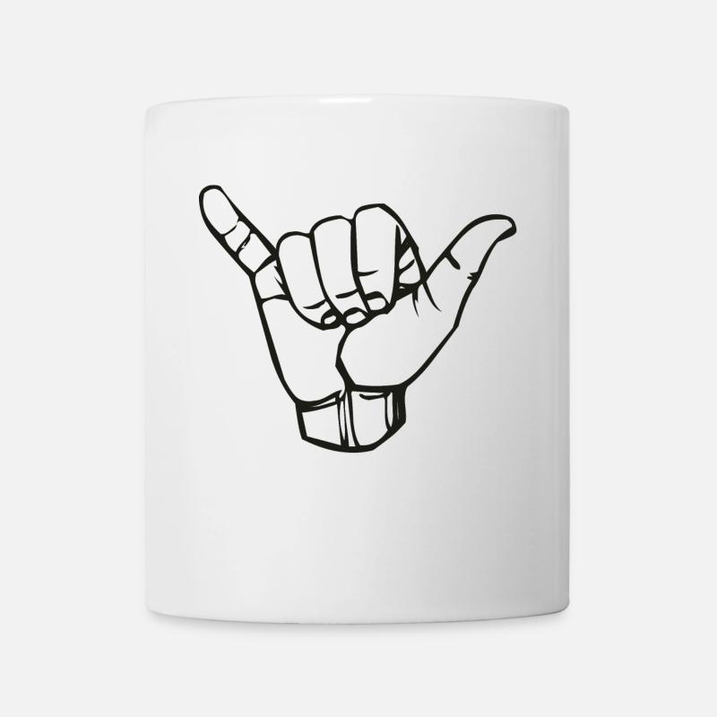 Hand logo - Mug - white