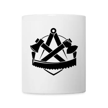 Carpenters logo - Mug - white - Front