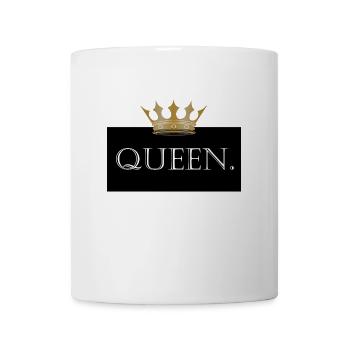 QUEEN KRONE - Tasse - Weiß - Vorne