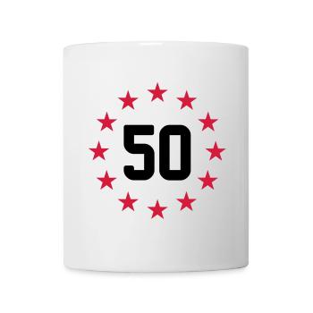 50 years - Mug - white - Front