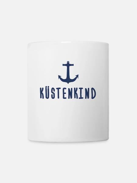 Coastal Anchor Maritime Sea Harbor Gift - Mug - white