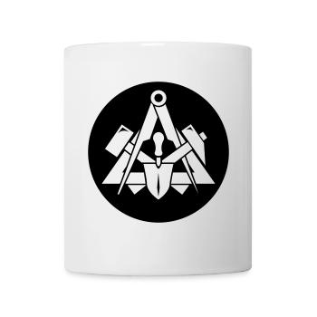 Zunftzeichen Maurer - Tasse - Weiß - Vorne