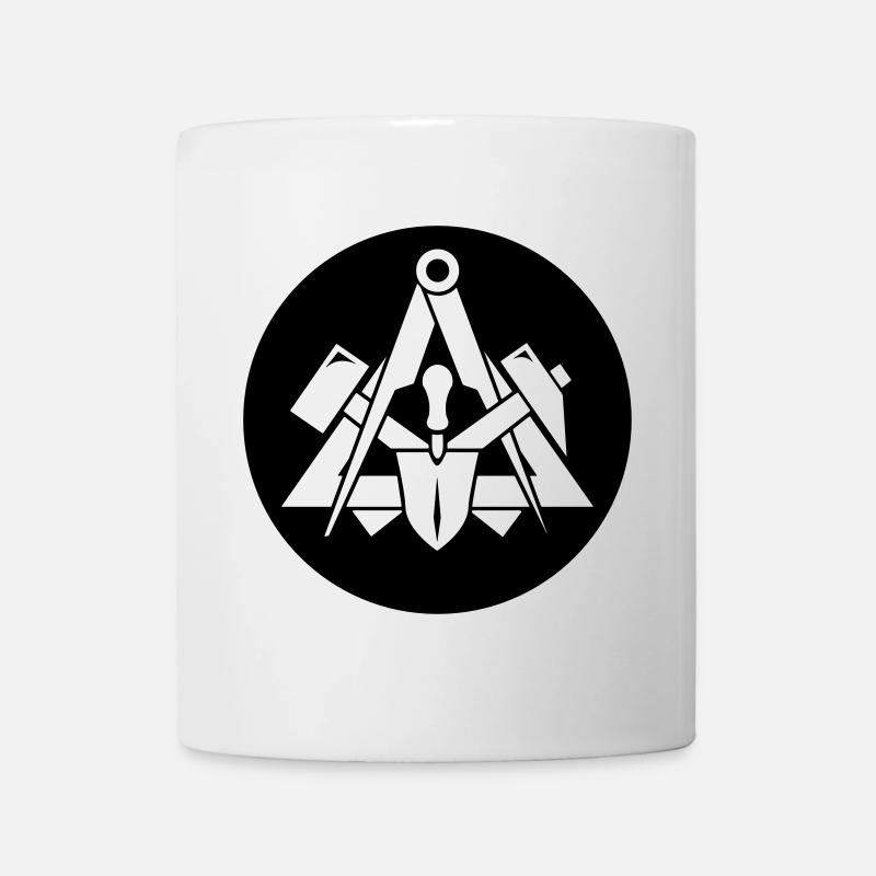 Zunftzeichen Maurer - Tasse - Weiß