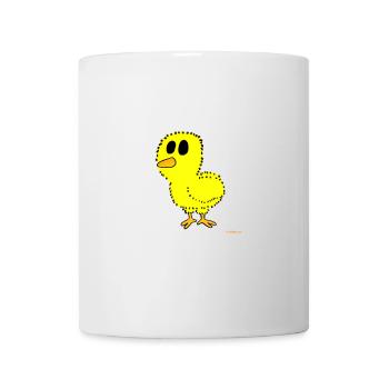 Poussin / jeune - Mug blanc - blanc - Devant