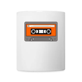 Cassette Cassette Tape Retro Vintage Music Gift - Mug - white - Front