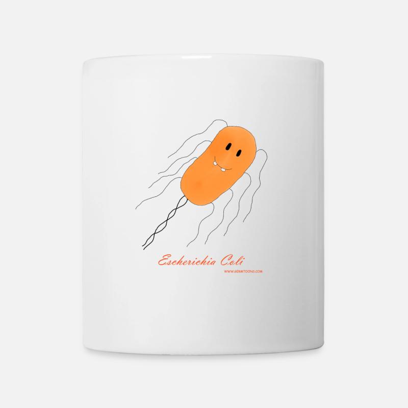 E. coli / Escherichia coli - bacterium - Mug - white