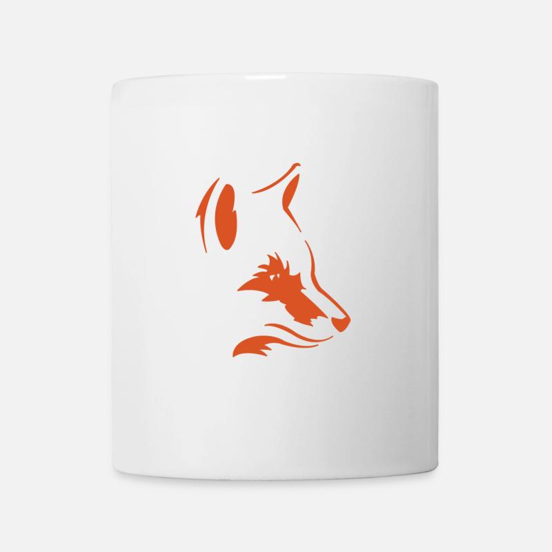 Fuchs - Tasse - Weiß