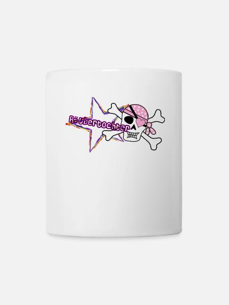 Raeubertochter - Tasse - Weiß