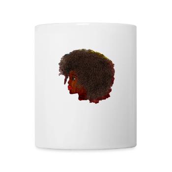 Fille africaine - Mug blanc - blanc - Devant